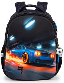 Шкільний ортопедичний рюкзак для хлопчика з Машиною School Standard 38х30х18 см для першокласника (170-73)